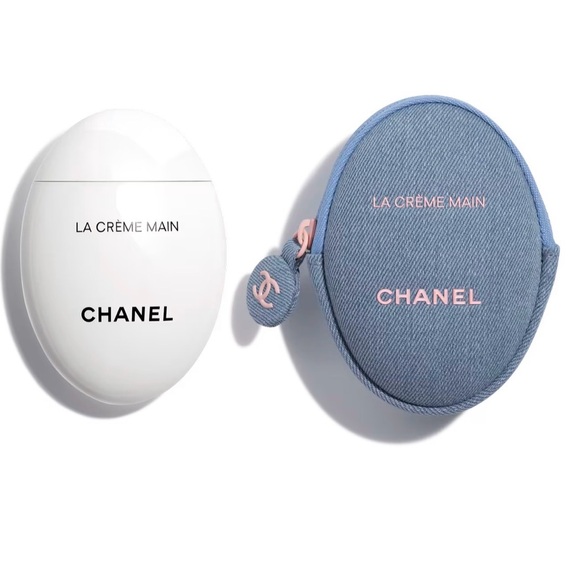 CHANEL LA CRÈME MAIN 2026 Denim Limited Edition (Lotion +Denim pouch) - Picture 3 of 4